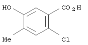 2-Chloro-5-hydroxy-4-methylbenzoic acid